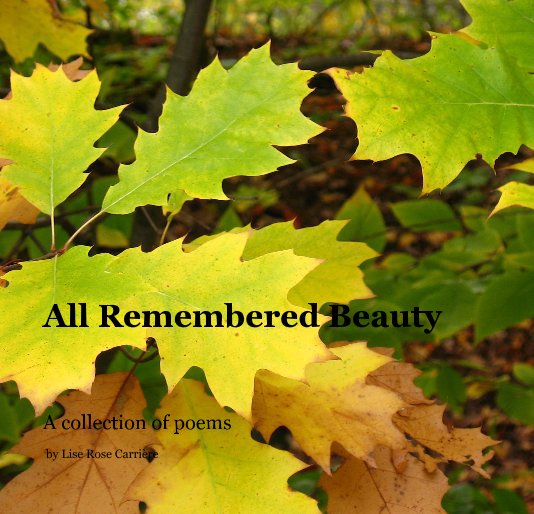 View All Remembered Beauty by Lise Rose Carriere