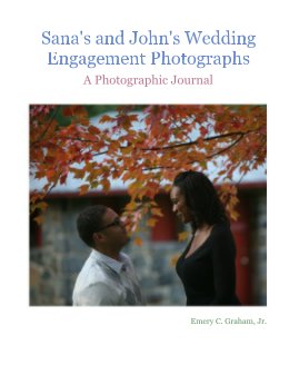 Sana's and John's Wedding Engagement Photographs book cover