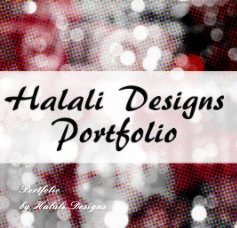Halali Designs Portfolio book cover