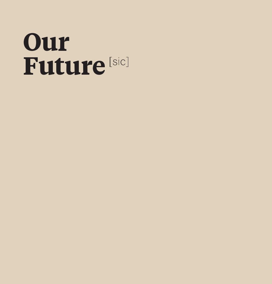 View Our Future by Mike Reed