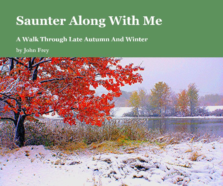 View Saunter Along With Me by John Frey