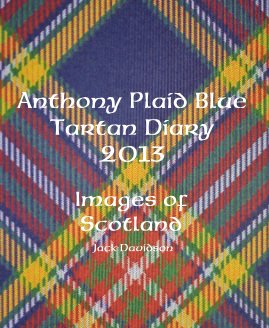 Anthony Plaid Blue Tartan Diary 2013 book cover