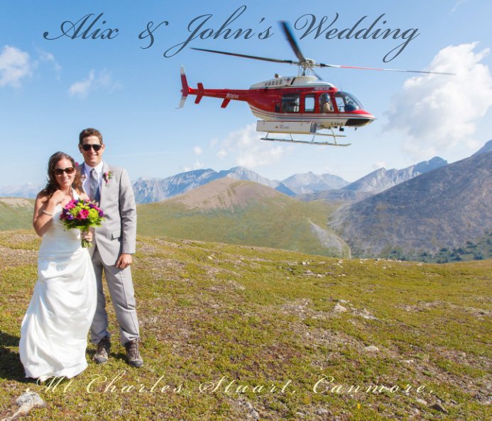 View Alix and John's Wedding - Softcover by Tony Brunt