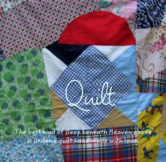 Quilt book cover