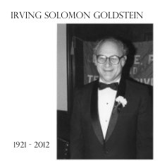 Irving Solomon Goldstein book cover
