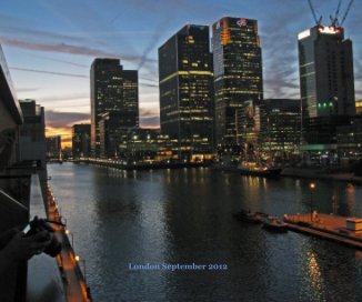 London September 2012 book cover