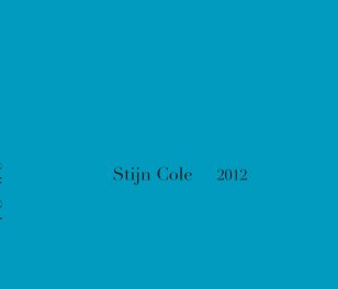 Stijn Cole 2012 book cover