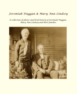 Jeremiah Duggan & Mary Ann Lindsey book cover