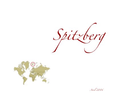 Spitzberg book cover