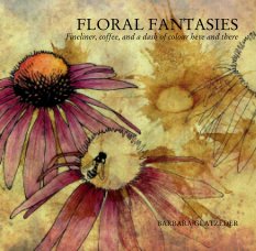FLORAL FANTASIES
Fineliner, coffee, and a dash of colour here and there book cover