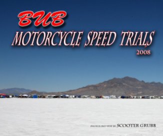 2008 BUB Motorcycle Speed Trials - Standard cover book cover