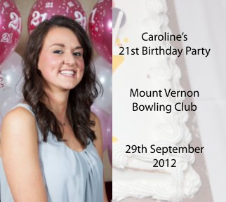 Caroline's 21st Birthday Party book cover