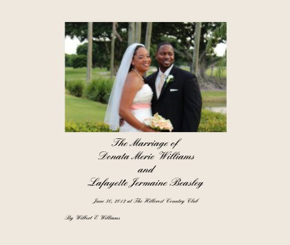 The Marriage of Donata Merie Williams and Lafayette Jeramine Beasley book cover