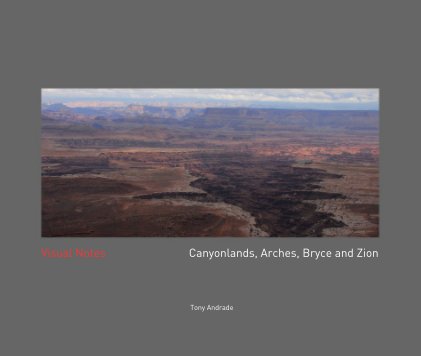 Visual Notes Canyonlands, Arches, Bryce and Zion book cover