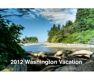 2012 Washington Vacation book cover