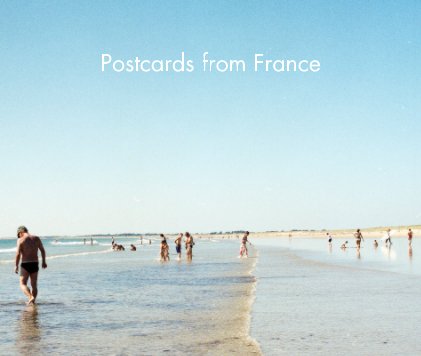 Postcards from France book cover