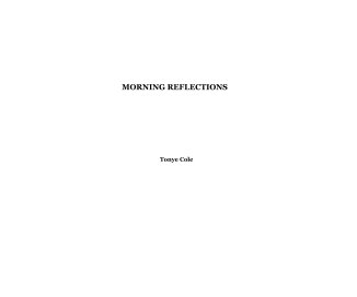 MORNING REFLECTIONS book cover