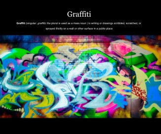 Graffiti book cover
