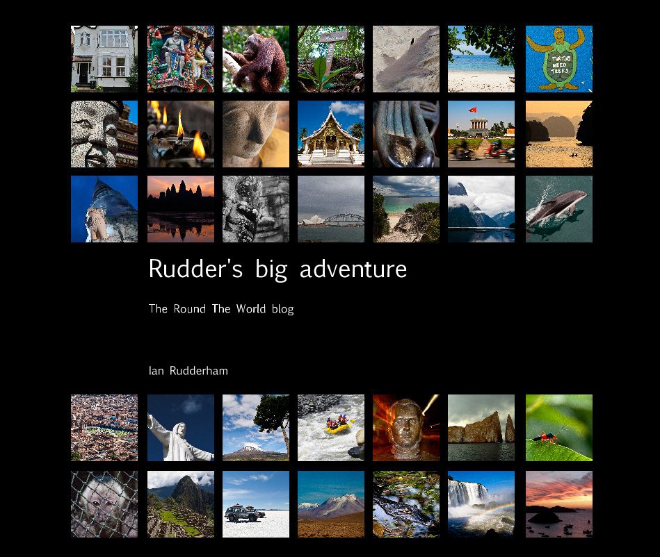 View Rudder's big adventure by Ian Rudderham