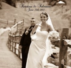 Kristina & Salvatore's Wedding at Bear Creek Mountain Resort & Conference Center Macungie PA by Wedding Photographer Sam Rodriguez with S.R.WeddingStory® www.srweddingstory.com book cover