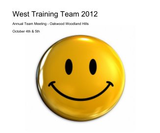 West Training Team 2012 book cover