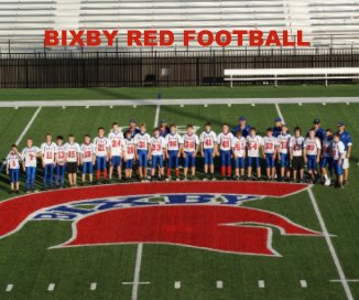 2008 BIXBY RED FOOTBALL book cover