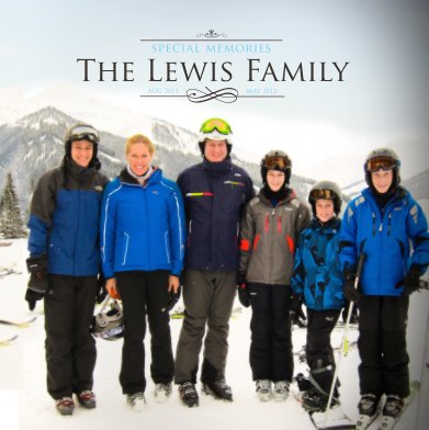 Lewis Family 2011-2012 book cover