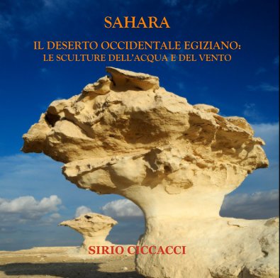 SAHARA IL DESERTO OCCIDENTALE EGIZIANO: LE SCULTURE DELL’ACQUA E DEL VENTO book cover