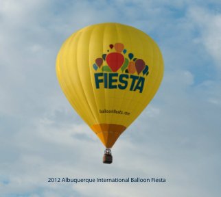 2012 Albuquerque Balloon Fiesta book cover