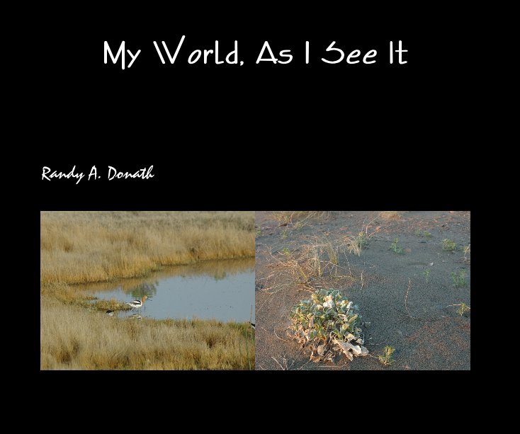 View My World, As I See It by Randy A. Donath