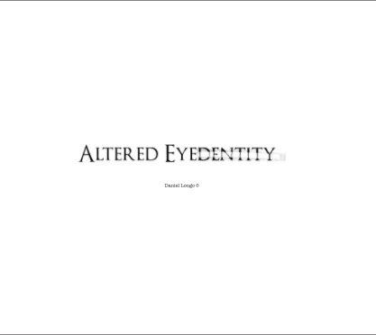Altered Eyedentity book cover