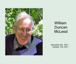 William Duncan McLeod book cover