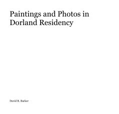 Paintings and Photos in Dorland Residency book cover