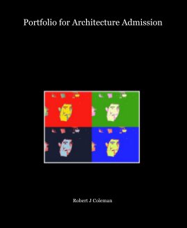 Portfolio for Architecture Admission book cover