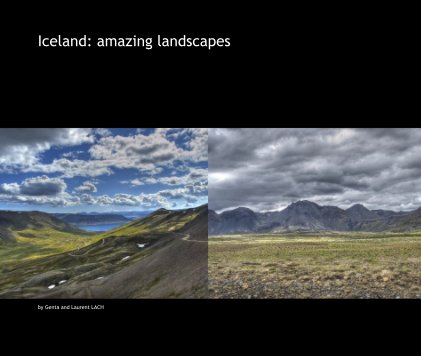 Iceland: amazing landscapes book cover