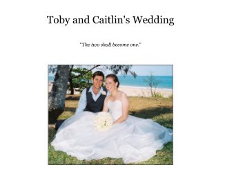 Toby and Caitlin's Wedding book cover
