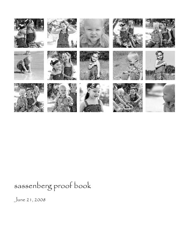 Bekijk sassenberg proof book op illuminatephotos.com