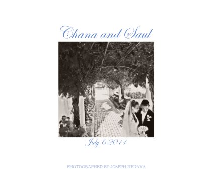 Chana and Saul July 6 2011 book cover