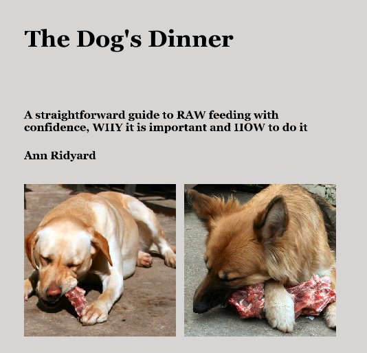 View The Dog's Dinner by Ann Ridyard