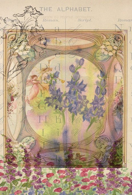 Ver Victorian Flowers Journal Notebook por Cathie Richardson