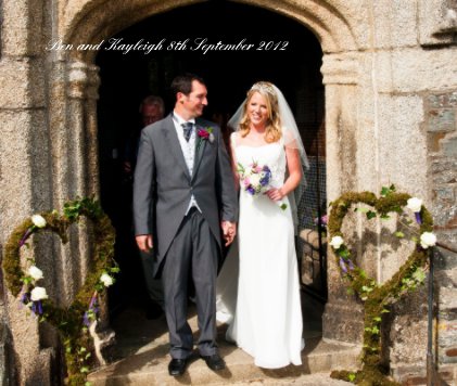 Ben and Kayleigh 8th September 2012 book cover