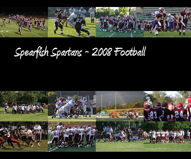 Bekijk Spearfish Spartans ~ 2008 Football op Jana Thompson ~ Thompson Photography
