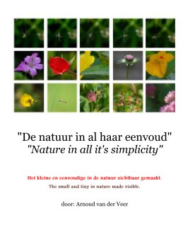 "De natuur in al haar eenvoud" "Nature in all it's simplicity" book cover