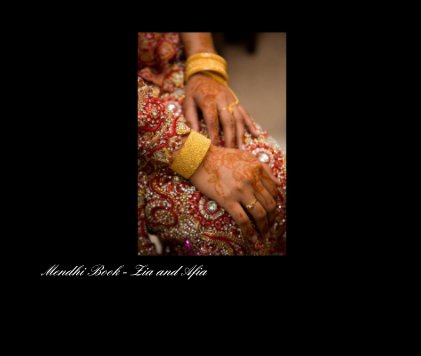 Mendhi Book - Zia and Afia book cover