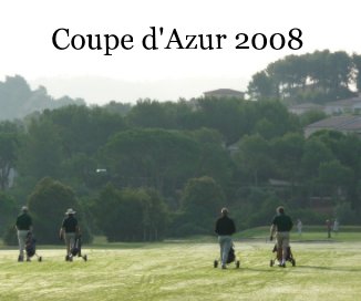 Coupe d'Azur 2008 book cover