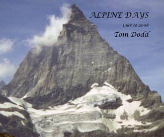 ALPINE DAYS book cover