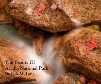 The Beauty Of Acadia National Park By Jack M. Lane book cover