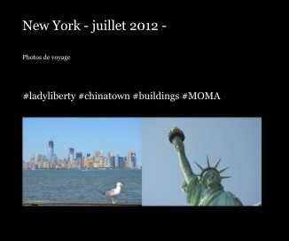 New York - juillet 2012 - book cover