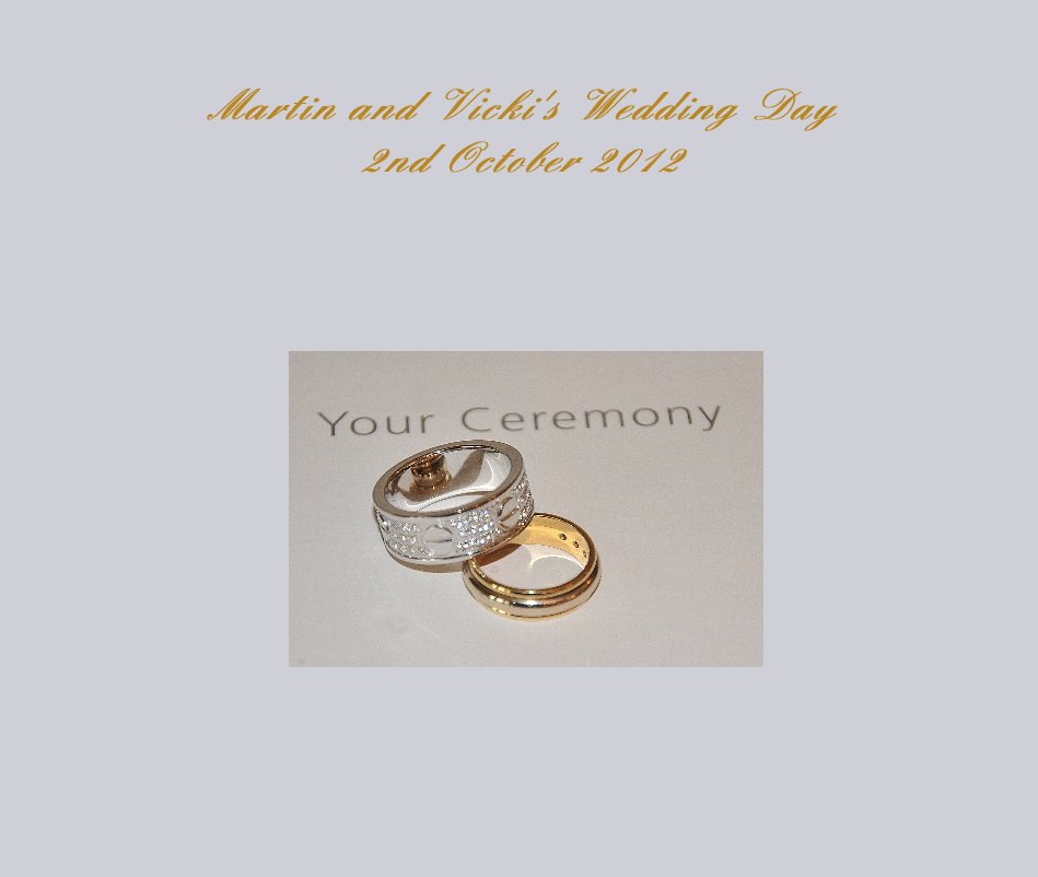 Ver Martin and Vicki's Wedding Day 2nd October 2012 por Tjactom