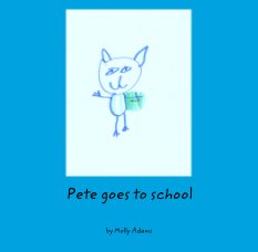 Pete goes to school book cover